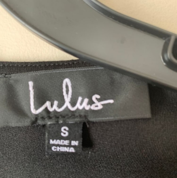 Lulu's Black Crochet Dress - Picture 7 of 11